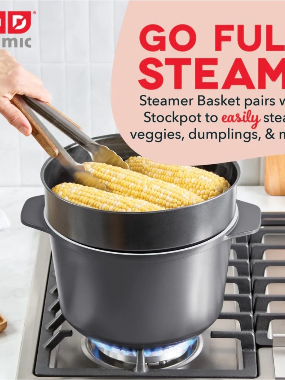 DASH
SMARTSTORE™ 5.8QT MULTIPOT + STEAMER SET - Picture 3 of 7